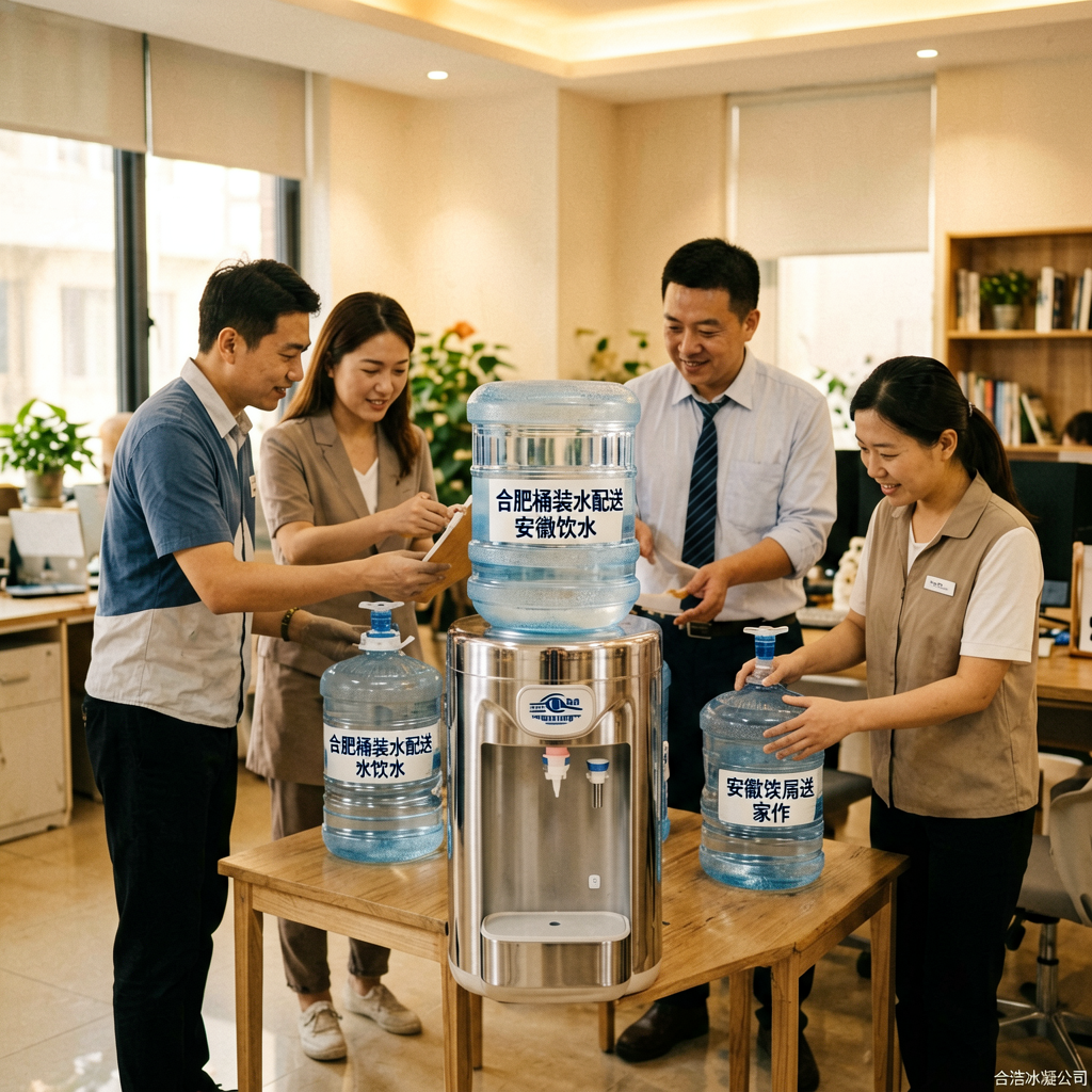 合肥纯净水配送-合肥桶装水配送-安徽饮水机-合肥冰凝公司